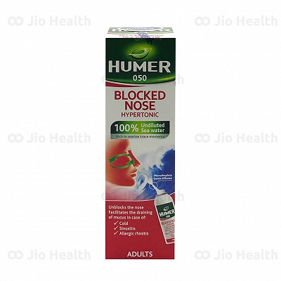 Humer Blocked Nose Adults Nước Xịt Mũi NL (Lọ/50ml)