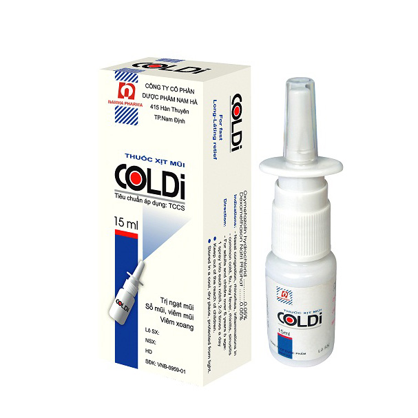 Xịt Coldi Thường Nam Hà (Lọ/15ml)