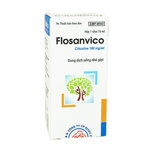 Flosanvico Citicoline 100mg/ml TW3 (Lọ/15ml) 