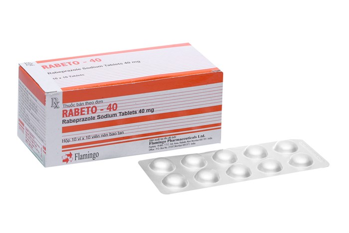 Rabeto Rabeprazol 40mg Flamingo Ấn Độ (H/100v) Date 08/2027