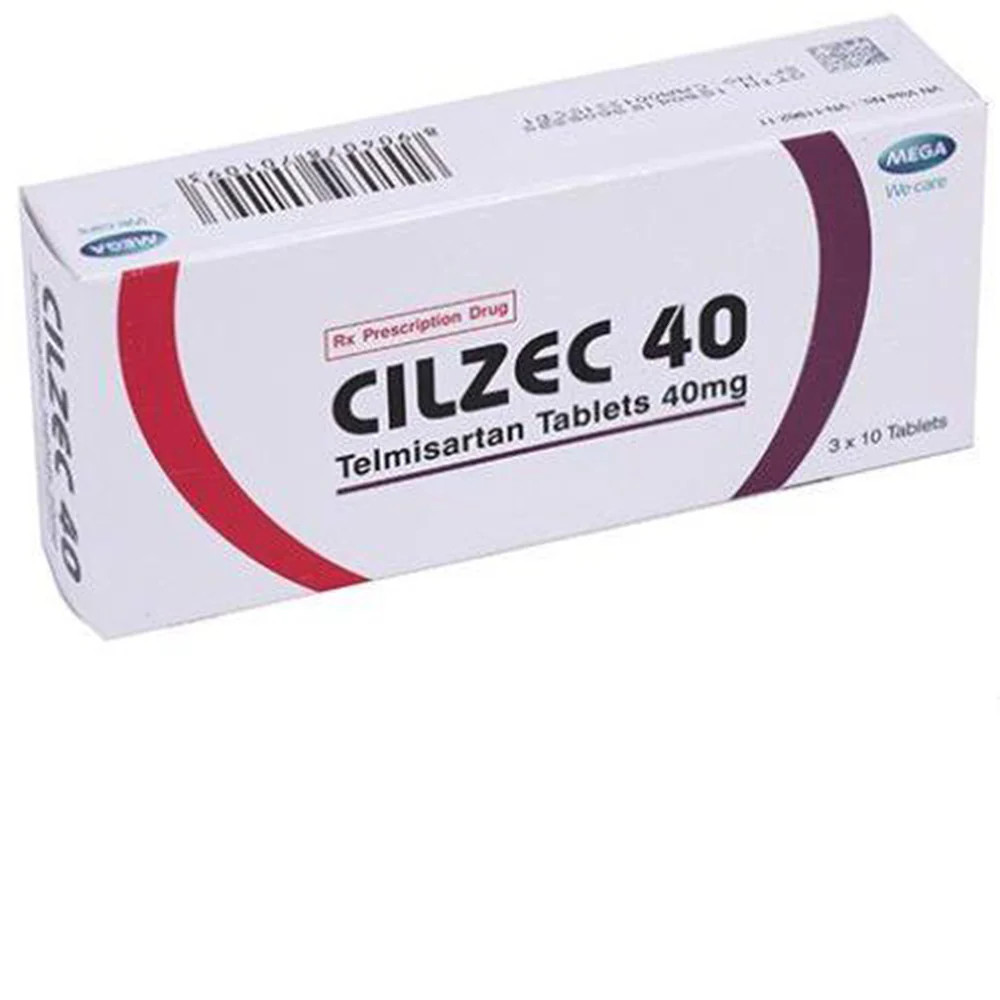 Cilzec Telmisartan 40mg Mega (H/30v)