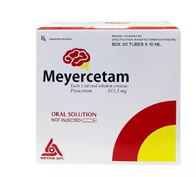 Meyercetam 10ml  BPC (H/20o/10ml) Date 10/2026