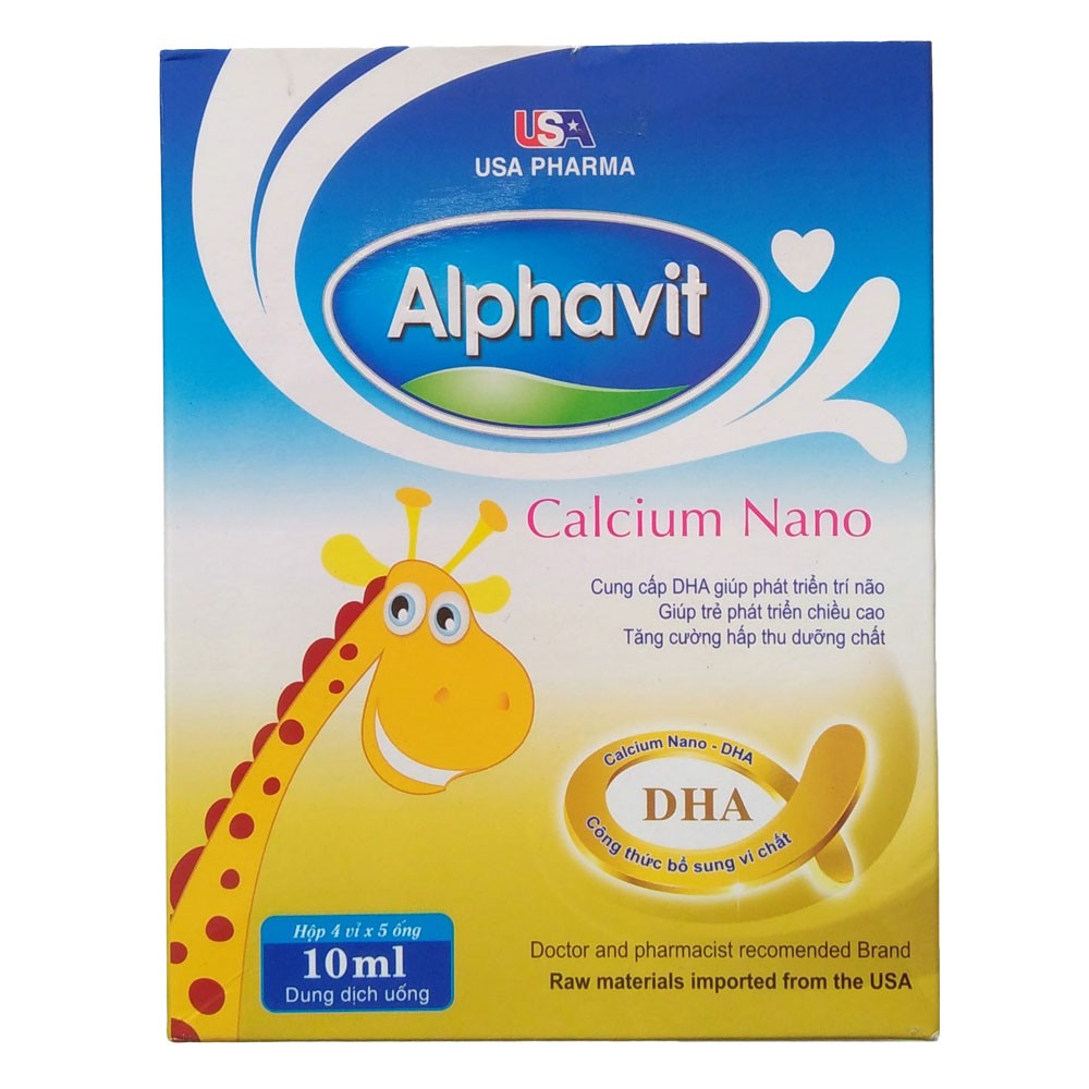 Alphavit Calcium Nano USA Pharma (H/20o/10ml)