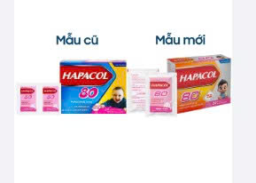 Hapacol 80mg DHG Hậu Giang (H/24gói/1.5g)