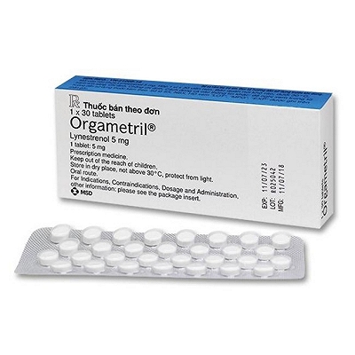  Orgametril Lynestrenol 5mg MSD (H/30v)