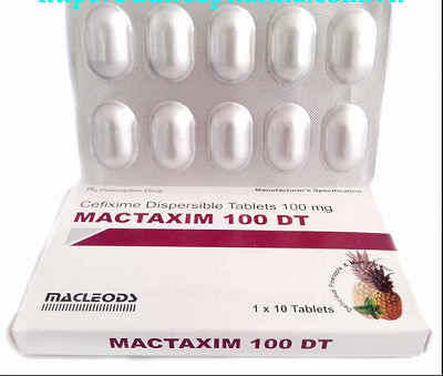 Mactaxim 100 DT Cefixim 100mg  Ấn Độ (H/10v)