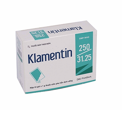  Klamentin 250/31.25 DHG Hậu Giang (H/24gói)