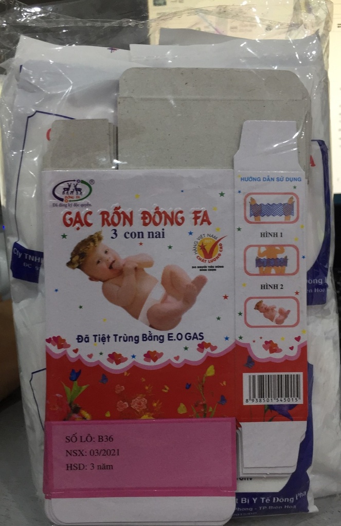 Gạc Rốn Đông Pha (Bịch/10cái)