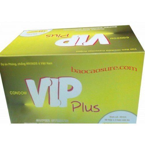 Bao Cao Su Vip Plus (H/144cái)