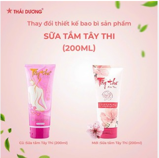 Sữa Tắm Tây Thi Thái Dương (Tuýp/200g)