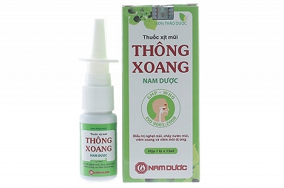 Thông Xoang xịt mũi Nam Dược (Lọ/15ml)