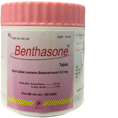 Benthasone Betamethasone 0.5mg Đồng Nai (Lọ/500v)