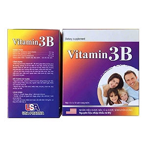 Vitamin 3B Màu Tím MediUSA (H/100v)