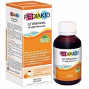 [T02011] Pediakid 22 Vitamines & Oligo Element Siro Pháp (Lọ/125ml) 
