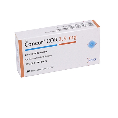 Concor 2.5mg Merck (H/30v)