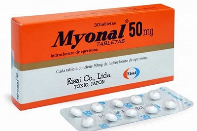 Myonal Eperison hydroclorid 50mg Nhật Bản (H/30v) 