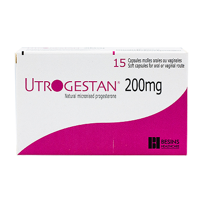 Utrogestan 200mg Besins (H/15v)