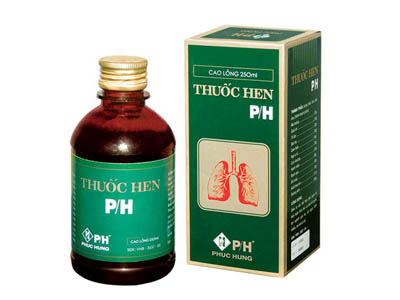 Thuốc Hen P/H Siro Phúc Hưng (Lọ/250ml)