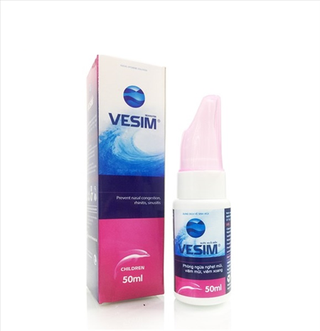 Vesim Nước Muối Biển Trẻ Em Thiên Thành  (Lọ/100ml)