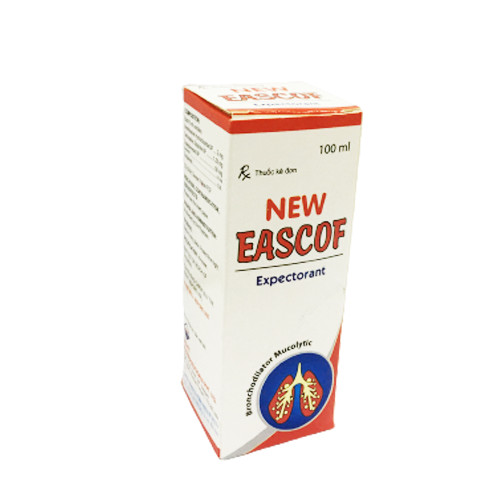 New Eascof Bromhexin 2mg Ấn Độ (Lọ/100ml) Date 07/2025