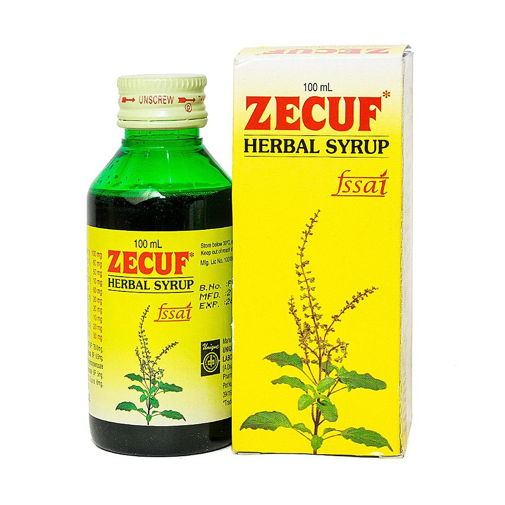 Zecuf Herpan siro ho Unique Ấn Độ (Lọ/100ml) Date 03/2026