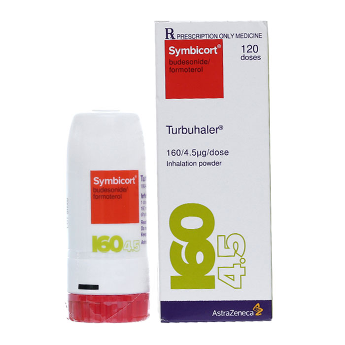 Symbicort Turbuhaler 160/4.5mcg Astrazeneca (Lọ/120liều) date 09/2025