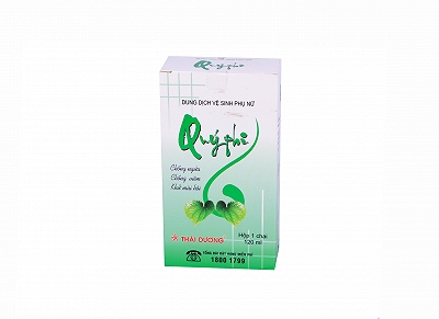 Quý Phi Xanh Dung Dịch Vệ Sinh Phụ Nữ Thái Dương (Chai/120ml)