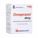 [T02074] Omeprazol 20mg Mediplantex (Lọ/14v) Date 11/2027