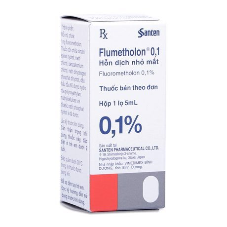  Flumetholon 0.1% nhỏ mắt Nhật Bản (Lọ/5ml)
