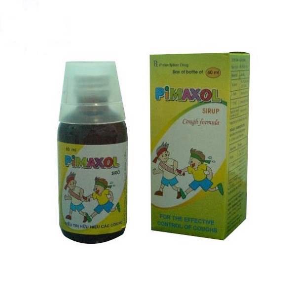 Pimaxol Siro Trị Ho Hà Tây (Lọ/60ml)