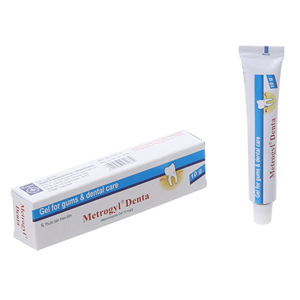 Metrogyl Dental metronidazole gel 10mg/g Ấn Độ (Tuýp/10g) date 11/2027