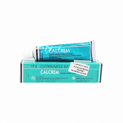 Calcrem Clotrimazole Satyam Pharma (Tuýp/15g) Date 11/2027