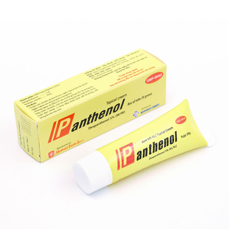 Panthenol Dexpanthenol 5% Medipharco (Tuýp/20g)