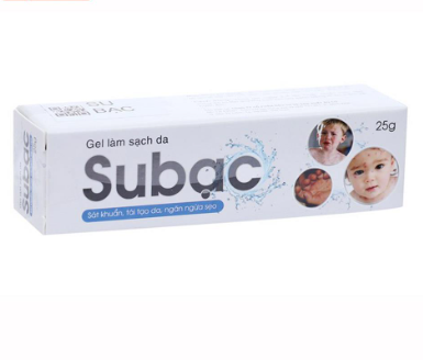 Subac Gel Làm Sạch Da Âu Cơ (Tuýp/25g)