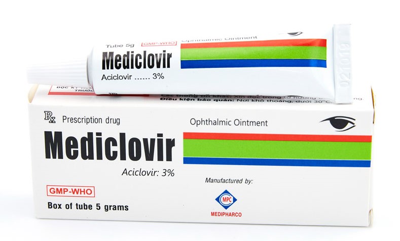 Mediclovir Aciclovir 3% Medipharco (H/1tuýp/5g)