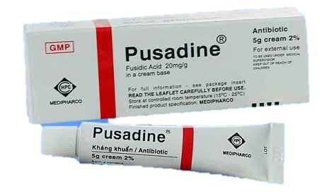  Pusadine Acid Fusidic 2% Medipharco (Tuýp/5g)
