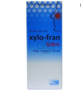  Xylo Fran 0.05%  DP 3/2 (Cọc/10lọ/10ml)