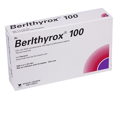 Berlthyrox 100mcg Menarini (H/100v) date 07/2025