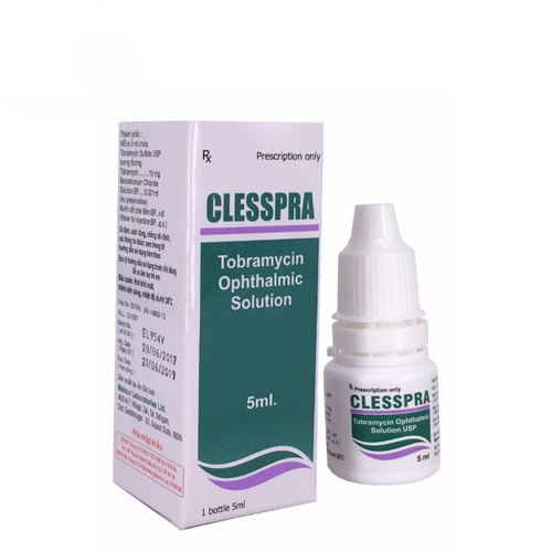 Clesspra nhỏ mắt xanh S.R.S. Pharma (Lọ/5ml)