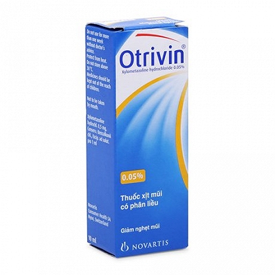 Otrivin 0.05% xịt mũi GSK (Lọ/10ml)