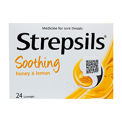 Strepsils chanh mật ong Reckitt Benckiser (H/24v)