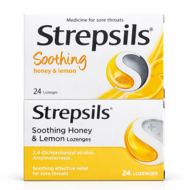 Strepsils chanh mật ong Reckitt Benckiser (H/24v)