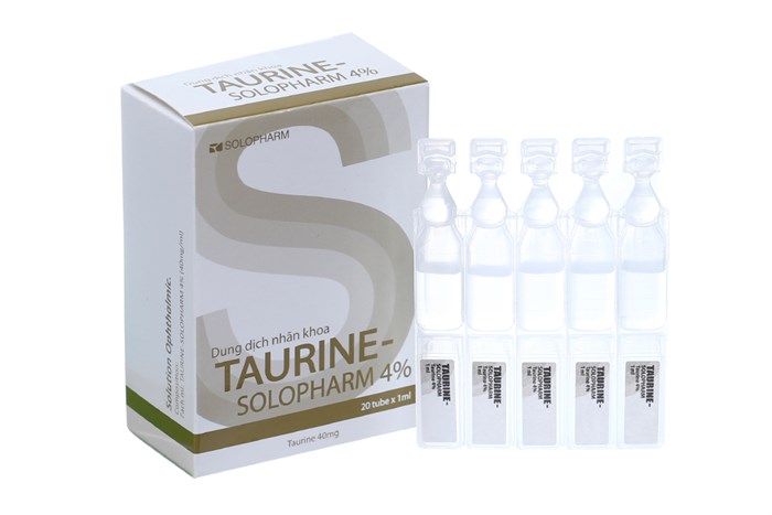 Taurine 4% nhỏ mắt Solopharm Nga (H/20o/1ml)