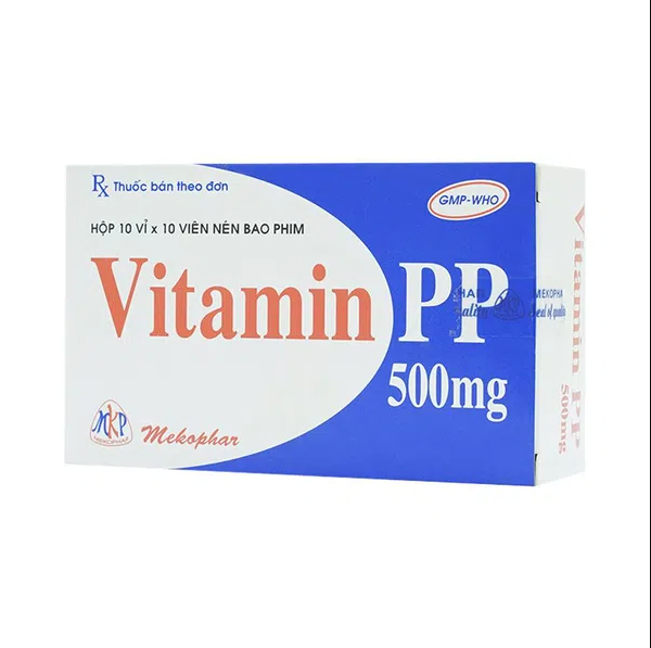 Vitamin PP 500mg Mekophar (H/100v) Date 11/2027