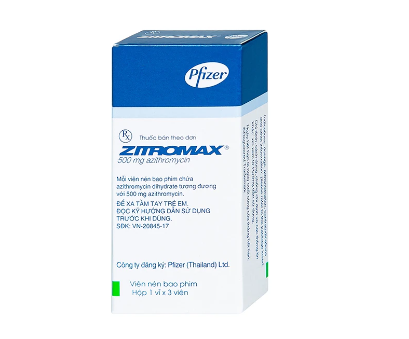 Zitromax 500mg Pfizer (H/3v)