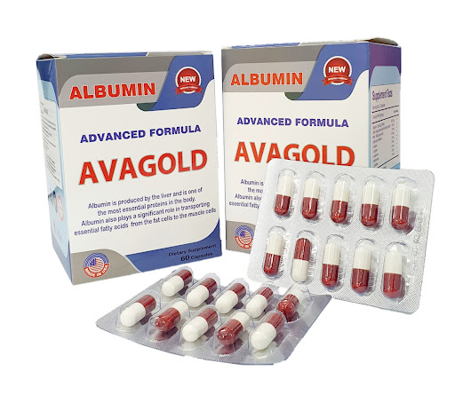 Avagold Albumin 500mg ERA Mỹ (H/60v)