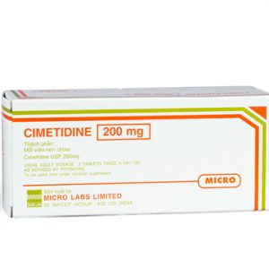 Cimetidin 200mg Micro Ấn Độ (H/100v)