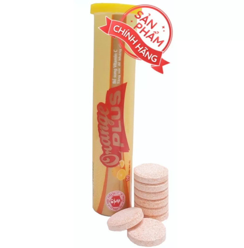 Orange Plus sủi Đại Uy (Cọc/10 tuýp/20v) 