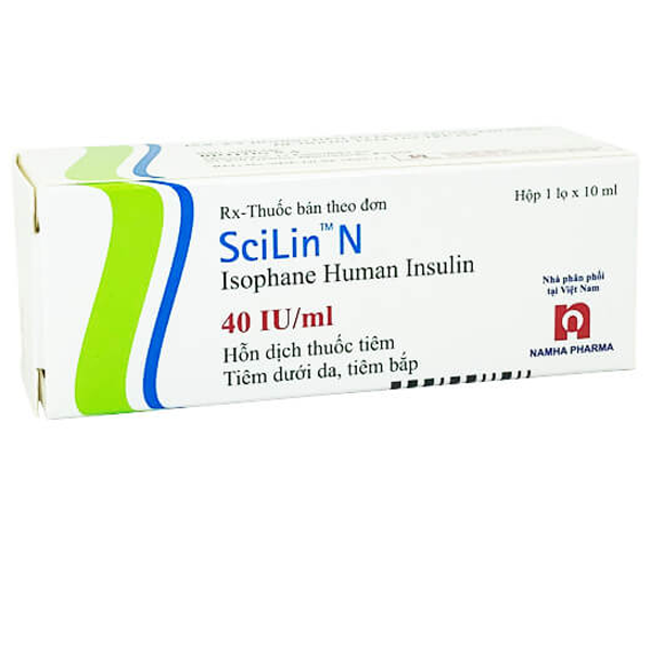 Scilin N 100IU/ml Tiêm Bioton Ba Lan (Lọ/10ml)