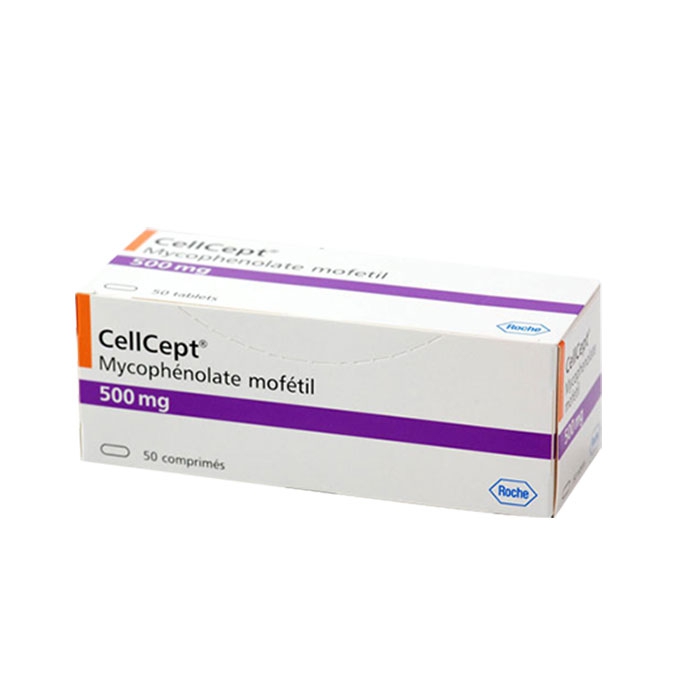 Cellcept Mikofenolat mofetil 500mg  Roche Thụy Sỹ (H/50v)